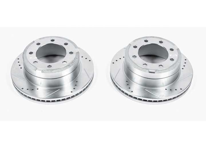 Power Stop Evolution Drilled & Slotted Rotors - AR85155XPR - image 1