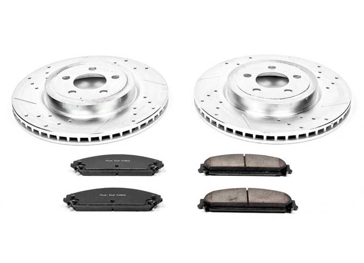 Power Stop Z23 Evolution Sport Brake Upgrade Kits for 1993 Allante, 1992-1993 Riviera, 1992 Toronado - K2560 - image 1