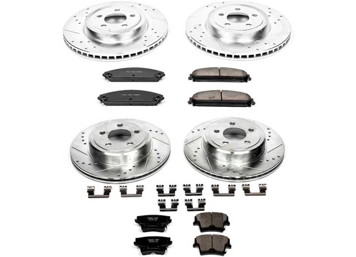 Power Stop Z23 Evolution Sport Brake Upgrade Kits, Chrysler, Dodge - K2853 - image 1