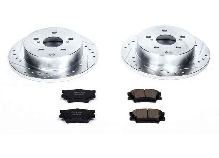 Power Stop Z23 Evolution Sport Brake Upgrade Kits for 2010-2012 HS250h, 2006-2018 RAV4 - K4671 - image 1