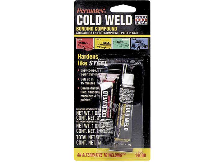 Permatex Cold Weld 2 Part Epoxy Bonding Compound, 2 oz Tub - 14600 - image 1