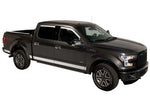 Putco Element Window Deflectors for Ford F-150 SuperCrew (2015-2020+), Set of 4, Chrome Visor - 480065 - image 1