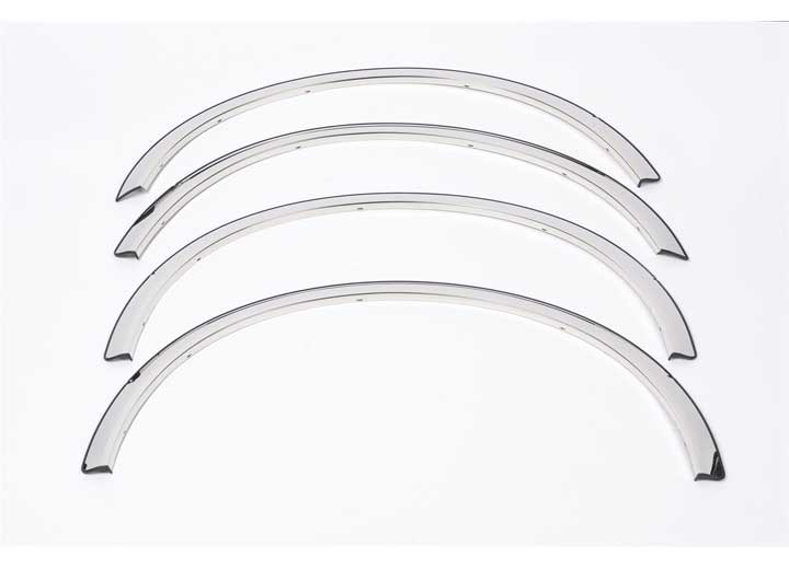 Putco Stainless Steel Fender Trim for 2018-2020 Ford F-150, With or Without Factory Flares - 97266 - image 1
