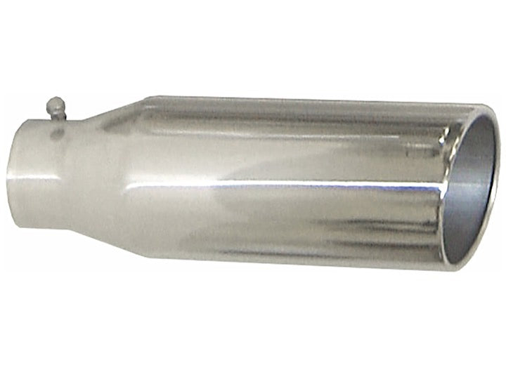 Pypes Performance Exhaust 5"ID X 6"OD X 18"L Rolled B/O, Stainless Steel - EVT506-18 - image 1
