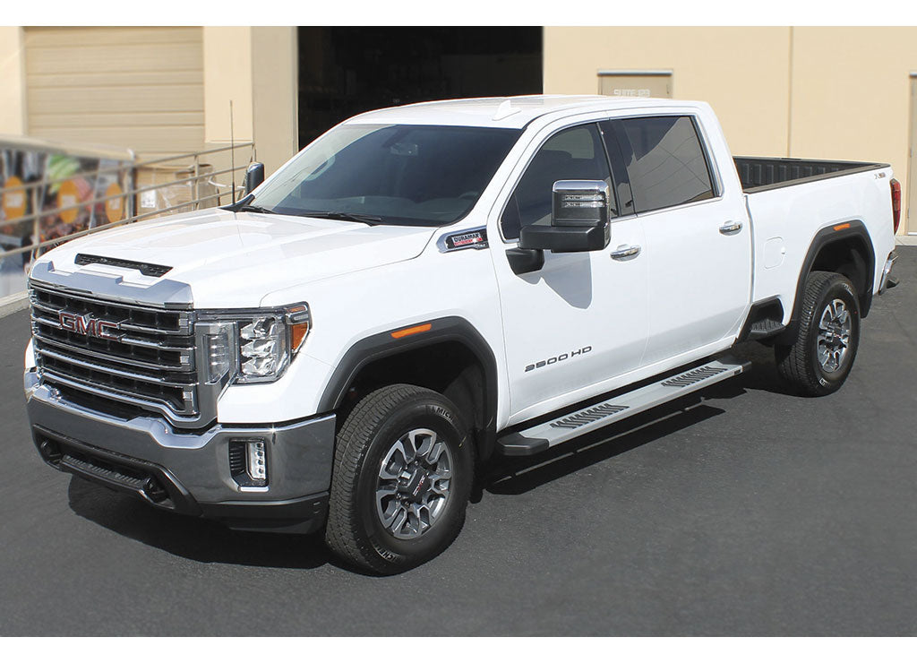 Raptor Series Supercab 6 in Running Boards Steps Brushed Aluminum for 2019-2023 Ford Ranger - 1703-0251 - image 1