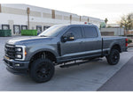 Raptor Series 2017-2026 F-250, F-350 and F-450, F-550 Super Duty Crew Cab Aluminum HD Running Boards Black Text - 2486-0301BT - image 1