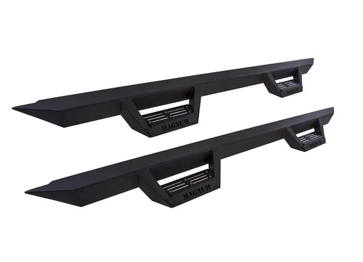 Raptor Series 2019-2026 Silverado/Sierra 1500/2020-2026 Silverado/Sierra 2500/3500 Crew Cab black Cab Length RT Steps - RTS26CH - image 1