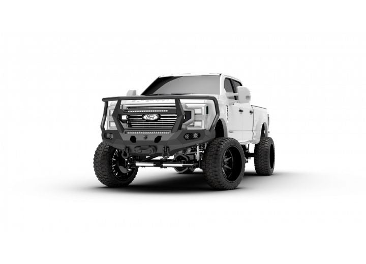 Road Armor 2017-2022 F-250/F-350 Evolution Front Winch Bumper Reaper Guard Texture Black - 6172EF7B - image 1