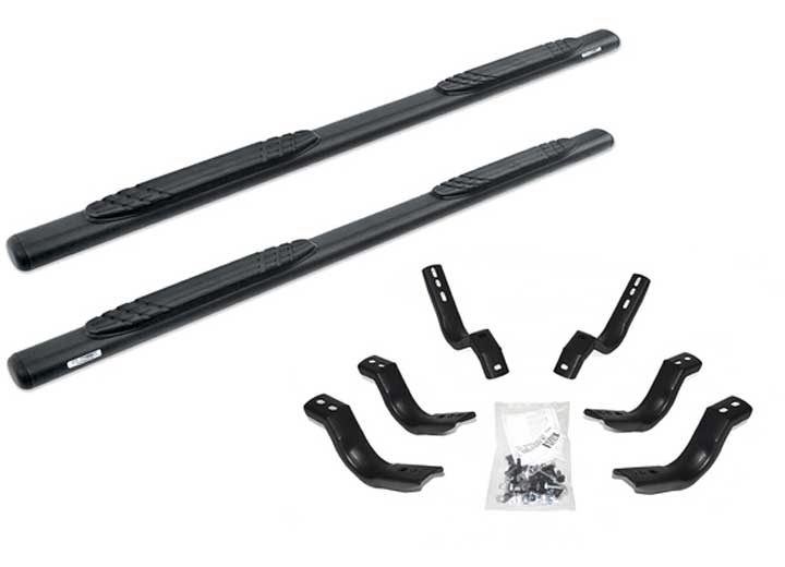 Go Rhino 2015-2026 Colorado/Canyon Crew Cab 4 in 1000 Series-Complete Kit: Sidestep+Brackets - 104403580T - image 1