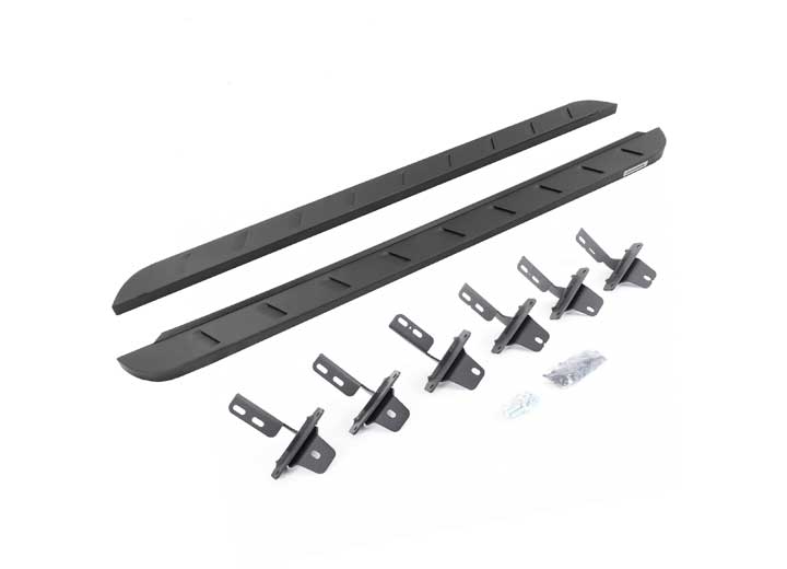 Go Rhino RB10 Slim Line 73 in Textured Black Running Board Kit for 2021-2026 Ford Bronco, Excluding Sport - 63412973SPC - image 1