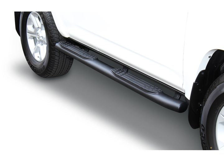 Go Rhino Universal 4 in, 87 in Long, Black Side Bars OE Xtreme Sidesteps Textured Black, Steel - 640087T - image 1