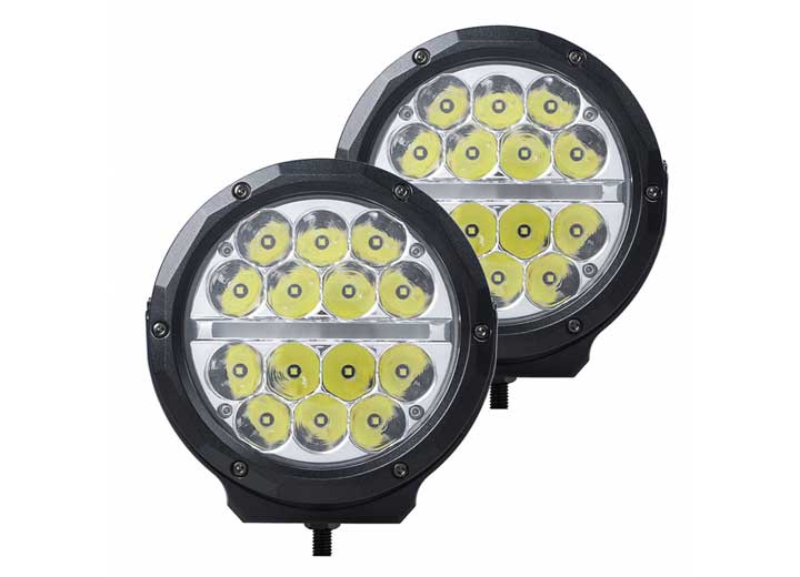 Go Rhino 6 in Bright Series Round Driving Light Black - 750700623DRS - image 1