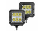 Go Rhino Bright Series 3x3 Cube Spot Light Kit Pair Black - 751803023SCS - image 1