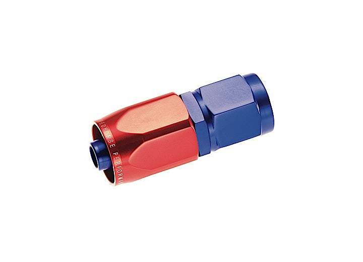 Redhorse Performance 16 Straight Female Aluminum Hose End, Red&Blue - 1000-16-1 - image 1