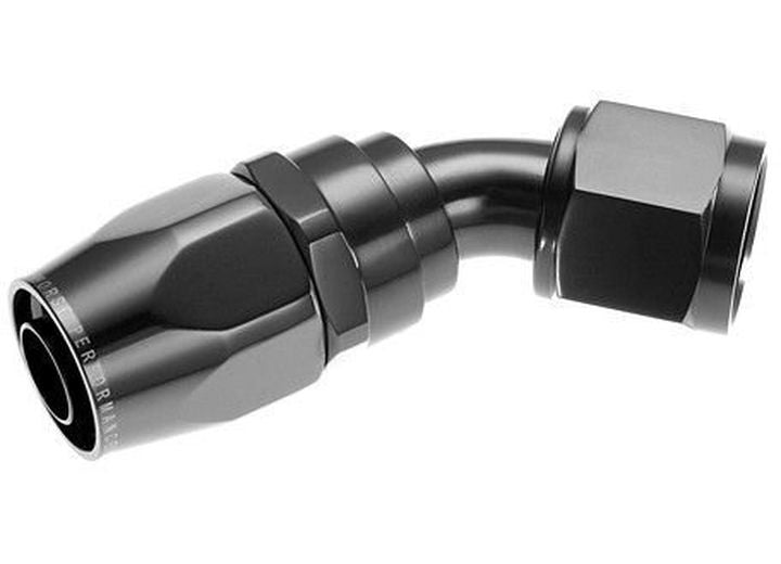 Redhorse Performance 04 45 Deg Double Swivel Hose End-Black - 1045-04-2 - image 1