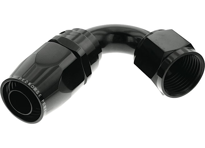 Redhorse Performance 10 120 Degree Female Aluminum Hose End, Black - 1120-10-2 - image 1