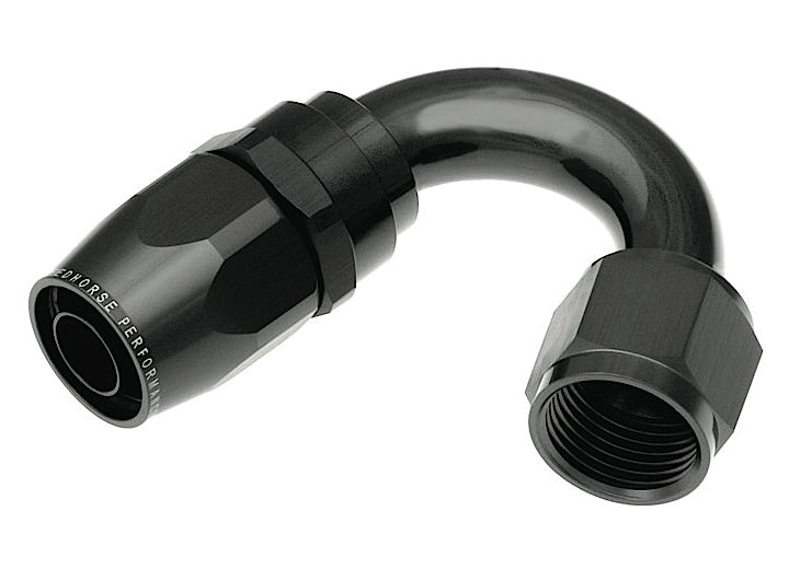Redhorse Performance 10 150 Degree Female Aluminum Hose End, Black - 1150-10-2 - image 1
