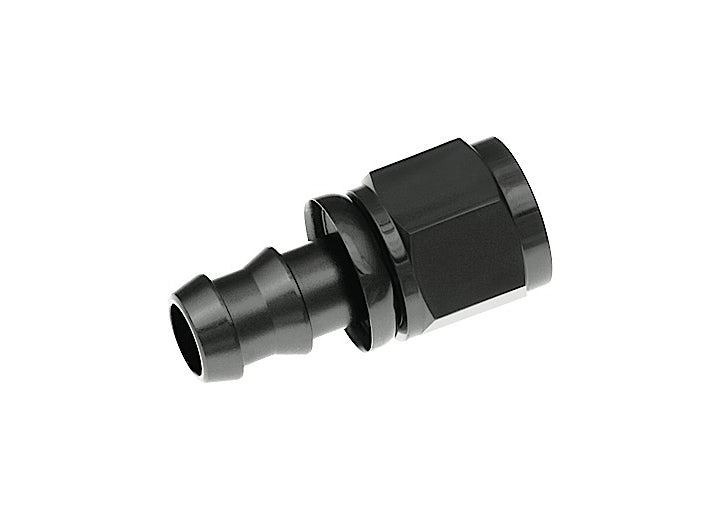 Redhorse Performance 12 Straight An/Jic Hose End Push Lock, Black - 2000-12-2 - image 1