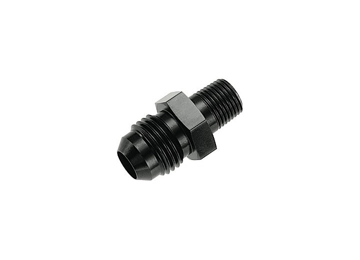 Redhorse Performance 06 Straight Male Adapter To -02 (1/8") NPT Male, Black Fitting - 816-06-02-2 - image 1