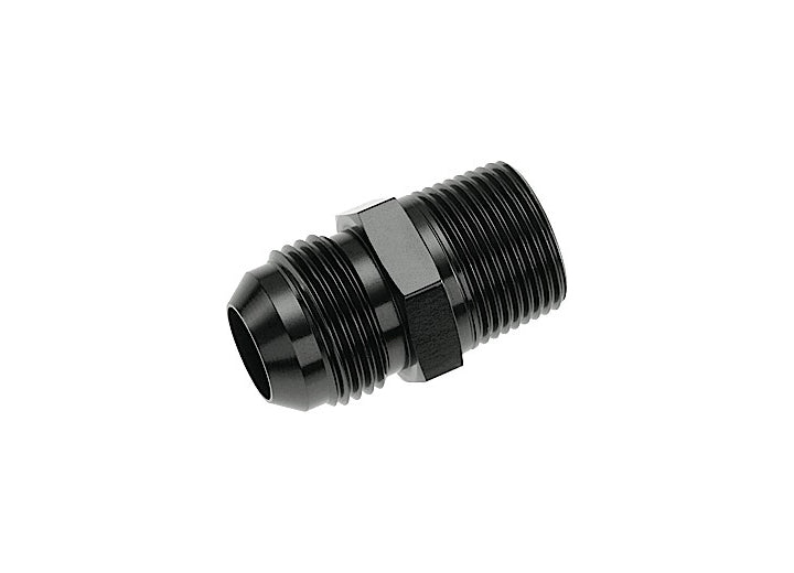 Redhorse Performance 12 Straight Male Adapter To -12 (3/4") NPT Male, Black Fitting - 816-12-12-2 - image 1
