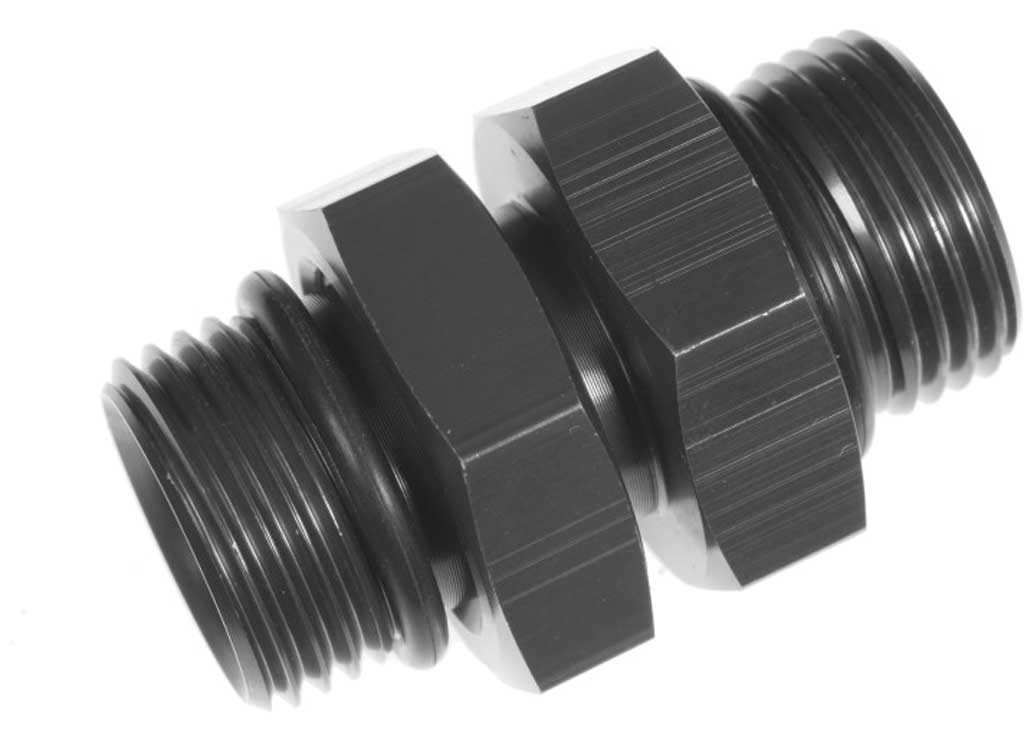 Redhorse Performance 10 Orb Male TO-10 Orb Male Coupler-Black Fitting - 9200-10-10-2 - image 1