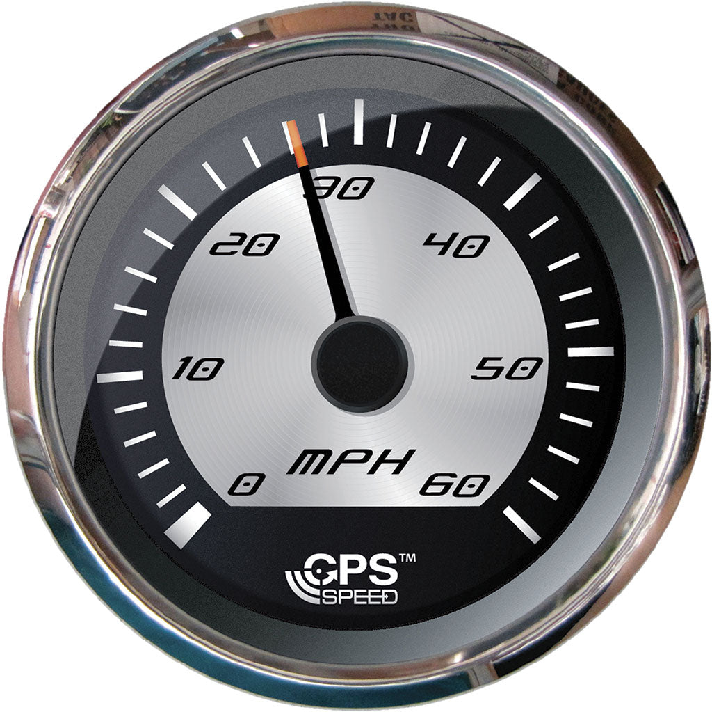 Riverside MFG. Platinum GPS Speedometer, 60 MPH, 4 in, Studded - F22010 - image 1