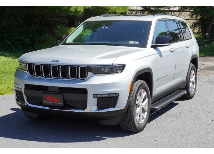 Romik Three-Row (7 Seater) Running Boards RB2 Black Side Steps for 2021-2026 Jeep Grand Cherokee L - 21317419 - image 1