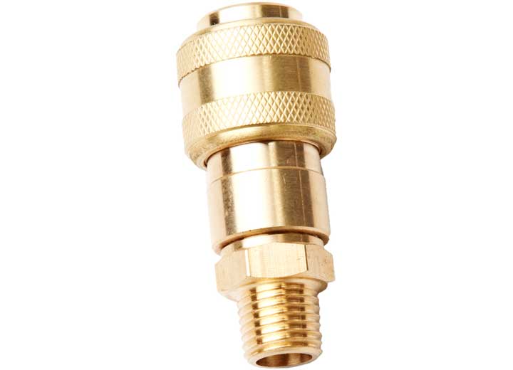 Rapid Air Products Coupler, 1/4 in Male NPT Push To Connect Industrial Style 30 CFM Body - K6221 - image 1