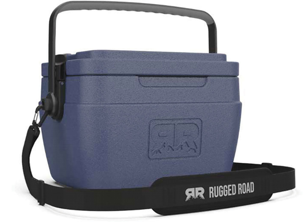 Rugged Road Coolers Rugged Road 25 V2, Blue Steel, 25 Can Capacity - RR-25-BLUE - image 1