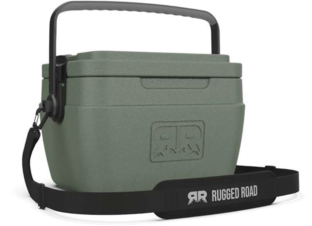 Rugged Road Coolers Rugged Road 25 V2 Cooler, Forest Green, 25 Can Capacity - RR-25-GREEN - image 1