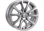 RTX Wheels ET40 17x7.5 5x114.3 +40 mm Offset ET40 CB73.1 Silver Wheel with 73.1 mm Center Bore - 081398 - image 1