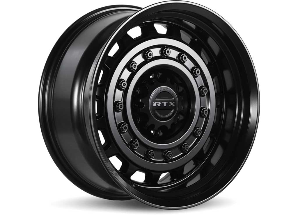 RTX Wheels CB106 18x9 6x139.7 0 mm Offset ET0 CB106.1 Satin Black Wheel with 106.1 mm Center Bore - 083451 - image 1