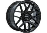 RTX Wheels ET38 18x8 5x114.3 +38 mm Offset ET38 CB73.1 Gloss Black Wheel with 73.1 mm Center Bore - 082762 - image 1