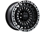 RTX Wheels CB71 17x9 5x127 15 mm Offset ET-15 CB71.5 Gloss Black Machined Red Wheel with 71.5 mm Center Bore - 083092 - image 1