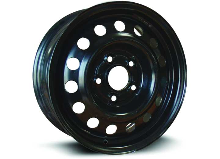RTX Wheels ET45 15x6 5x114.3 +45 mm Offset ET45 CB67.1 Black Wheel with 67.1 mm Center Bore - X45567 - image 1