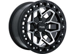 RTX Wheels CB71 17x9 5x127 15 mm Offset ET-15 CB71.5 Gloss Black Machined Wheel with 71.5 mm Center Bore - 082981 - image 1