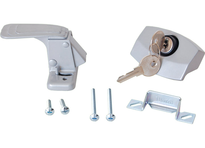 RV Designer Camper Door Latch, Locking - E311 - image 1