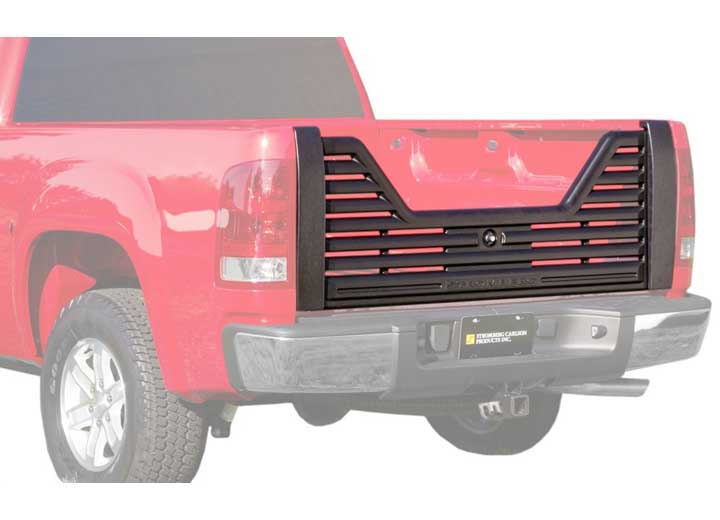Stromberg Carlson 2002-2008 Ram 1500 and 2003-2009 Ram 2500 and 3500 4000 Series Louvered 5th Wheel Tailgate, Black - VGD-02-4000 - image 1