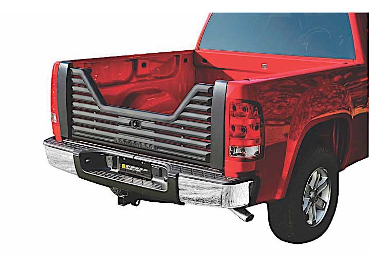 Stromberg Carlson 2015-2018 F-150 and 2017-2018 F-250, F-350 4000 Series Louvered 5th Wheel Tailgate, Black - VG-15-4000 - image 1