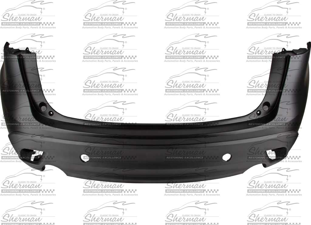 Sherman Parts CAPA Rear Bumper Cover Without Park Assist, Prime/Textured Mazda CX-5 2013-2016 - 3478A-89Q-0 - image 1