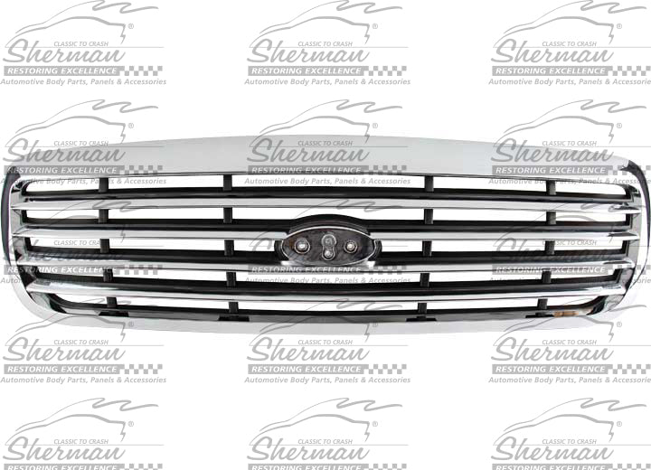 Sherman Parts Grille for 1998-2011 Ford Crown Victoria - 548-99 - image 1