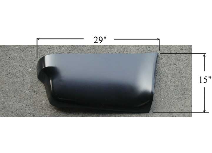 Sherman Parts LH Quarter Panel Rear Section Lower Chevy/ Pickup 6.5 ft Box 1973-1987, Blazer, Jimmy 1973-1991 - 898-53BL - image 1