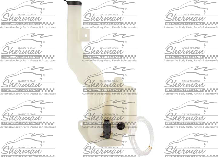 Sherman Parts Windshield Washer Reservoir, Cap and Pump, Sensor Assembly, Sierra 1500 2014-2015, 2500 and 3500 HD 2015 - 903A-600WU - image 1