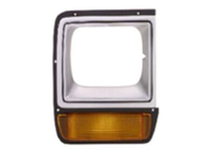 Sherman Parts RH Headlamp Door Arg/black with Single Rect Headlamp Dodge pickup/Ramcharger 1986-1990 - 327-95BR - image 1