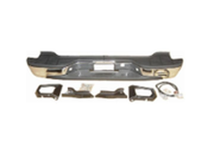 Sherman Parts Rear Step Bumper assembly Factory Style chrome with Pads, Brackets Suburban, Yukon and Tahoe 2000-2006 - 901-804 - image 1