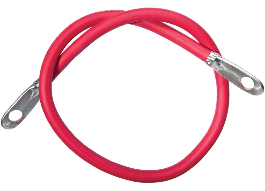 Sierra Marine Sierra Battery Cable With Terminals, 2' Red, 4 Gauge - BC88523 - image 1
