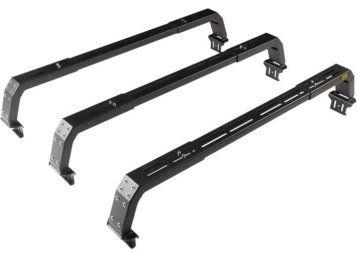Smittybilt Defender Low Profile Bed Rack, Black - 18606 - image 1
