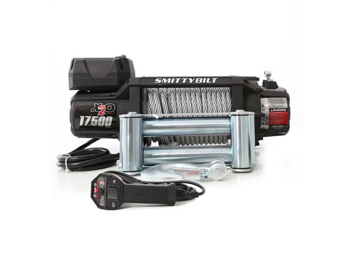Smittybilt X20 Gen 2 17,500 lb Winch with Steel Cable - 97517 - image 1