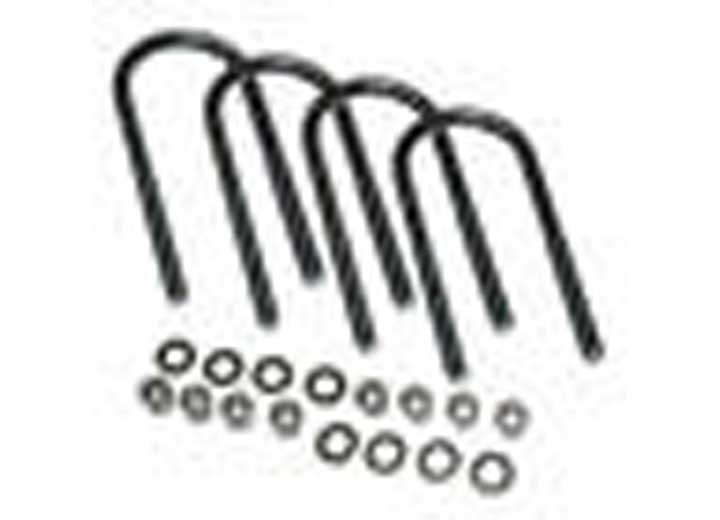 Superlift U-Bolt Kit (4 with Hardware.) - 11334 - image 1