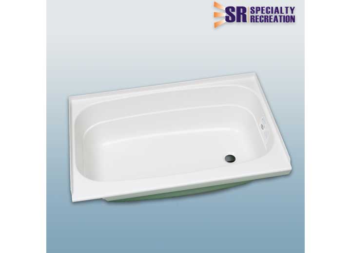 Specialty Recreation Bathtub, 24x36x14, RH Drain, White, Right - BT2436WR - image 1
